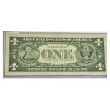 1957 - A - $1 Federal Reserve Note
