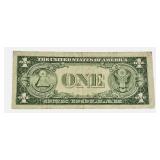 1935- E- No Motto- $1 Federal Reserve Note