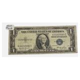 1935-E- No Motto- $1 Federal Reserve Note