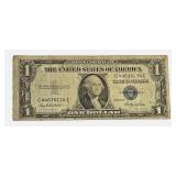 1935-E- No Motto- $1 Federal Reserve Note