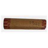 1942 Open Roll of Wheat Pennies