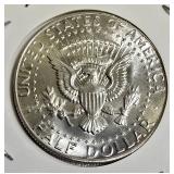 1968-D Half Dollar - Mint State 66 - 35% Silver