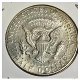1969-D Half Dollar - Mint State 64 - 35% Silver