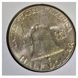 1963-D, FB (Full Bell Lines), Brilliant Uncirculated Half Dollar.