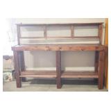 Hand-Crafted Buffet Table