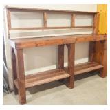 Hand-Crafted Buffet Table