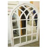 Distressed Arch Mirror.