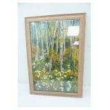 Framed Print by M. Lee 24" wide by 24" tall