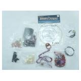 Jewelry Lot: Beaded Fashion Jewelry and Beads for Jewelry