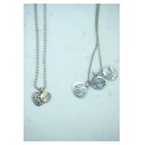 Jewelry Lot: Fashion Jewelry Necklaces & Pierced Earrings