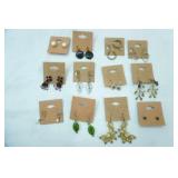 Jewelry Lot: Fashion Jewelry Pierced Earrings