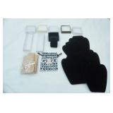 Jewelry Boxes, Bags, Cardboard Earring Deals, Black Velvet Necklace Deals