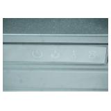 NEW/LIKE NEW Electric Fireplace with Remote. 24"x12"x23" tall