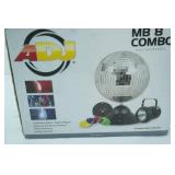 NEW American DJ MB8 Combo. 8" Mirror Ball Kit.