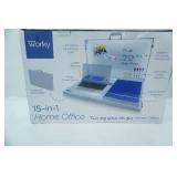 Compact & Portable 15-in-1 Home Office. worky