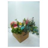 Artificial Flowers & Greenery Variety Lot