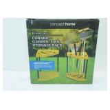 Corner Garden Tool Storage Rack. NEW in BOX
