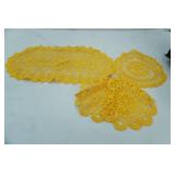 NEW Halloween Themed Lined Wicker Basket and Table Linens