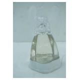 Acrylic Angel Glitter Lamp 9" tall