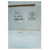 11ct Wine Glasses I love Dayton Minnesota.