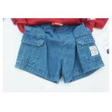 Baby Cloths. Girls 12M Shirt, Boys 12M Shorts and Polo Outfit