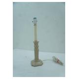 Table Lamp with no Shade. 18" tall