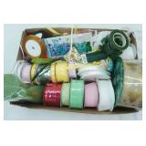 Ribbon, Sequence and other Craft Supplies (new/like new)