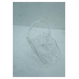 Vintage Pressed Glass Banana Basket