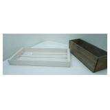 Wooden Organizing Box and Tray