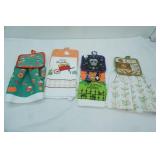 NEW Potholder & Dish Towel Sets 4ct