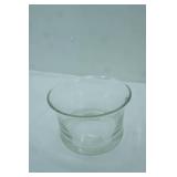 Vintage Glass Ice Bucket or Champagne Bucket