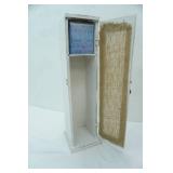 Decorative Wooden Toilet Paper Holder w/Kleenex Slot on Top