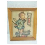 Vintage Hummel Print. 5"x6"