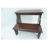 Wooden 2-Step Stool