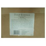 Framed Art Piece. "Tulip Fantasy" by Joyce Combs 17.5" square