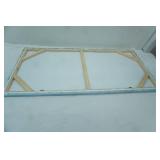 Canvas Print. 3D Flowers 40"x 20"