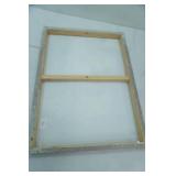 Kathryn White Canvas Floral Print 23.5"x17.5"