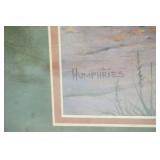 Framed Art Print. "Memories of the Past" by Jim Hansel. 27"x 23"