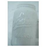 White Glaze Mason Jar Mug, 3ct WK Mugs