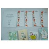 NEW Meal Planner Pad, Grateful Fall Themed Notepaper, Variety of Occasional Cards
