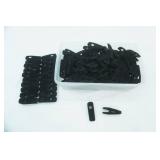 Black Velvet Garment Hanging Clips