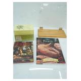 NEW Recipe Card Box, Perfect Tapas Cookbook, Fish Cookbook