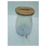 Better Homes & Gardens Hammered Luster Glass Beverage Dispenser