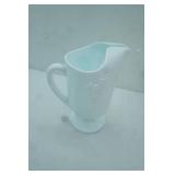 1960s Vintage Indiana Milk Glass "Harvest Grape" Pattern Pitcher