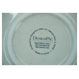 Design Pac White Glaze Ceramic Christmas Tree Cookie Jar 15" tall