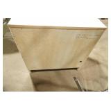 Ethan Allen Cabinet w/2 drawers and 2 doors. 1 shelf.