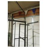 4-Way Adjustable Clothing Rack w/straight Arms (metal, brown)