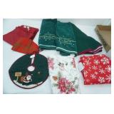 Christmas Linens Lot