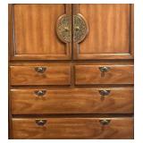 LL - Vintage Century Furniture of Distinction Two-Part Wall Unit