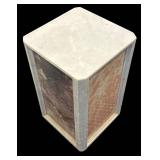 LL - Gorgeous Marble Pillar Pedestal